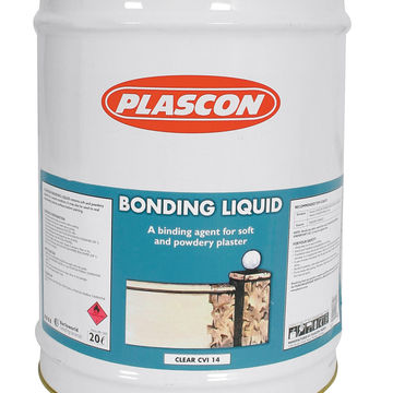 Bonding liquid PLASCON clear green 20 litres