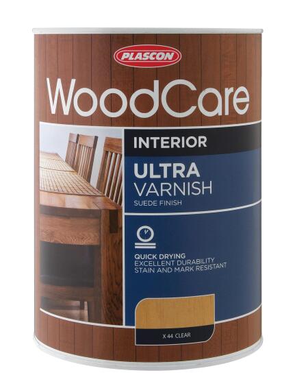 Wood varnish interior ultra gloss PLASCON Woodcare imbuia 5l