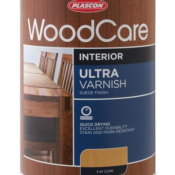 Wood varnish interior ultra gloss PLASCON Woodcare teak 5l