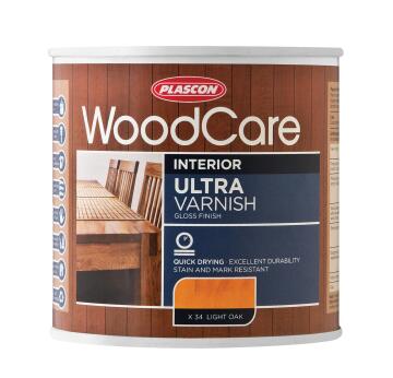 Woodcare Ultra Varnish Suede clear PLASCON 500Mliters