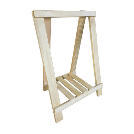 Pine Trestle Leg Lite D500 x W600 x H720mm