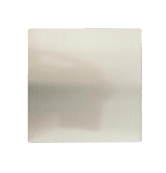 Blank cover CBI ELECTRIC stainless steel metal 4x4