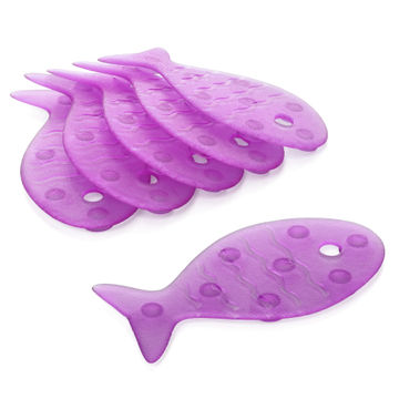 Anti slip fish pvc purple
