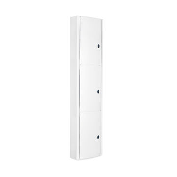 Bathroom vertical cabinet white