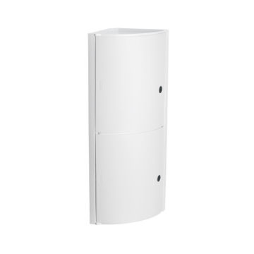 Shower shelves with drawer white