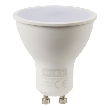 Eurolux LED Light Bulb  GU10 7W Cool White 4 Pack