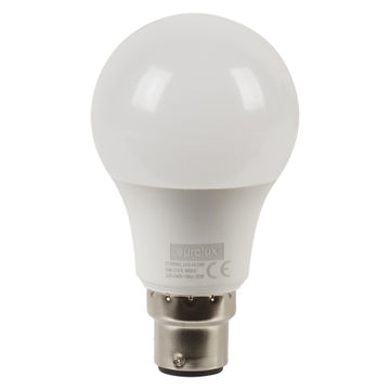 LED LIGHT BULB A60 CLASSIC B22 6W COOL WHITE 5 PACK