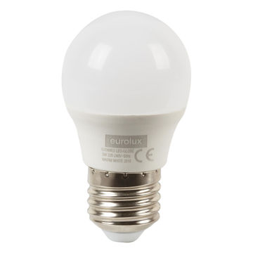 LED LIGHT BULB GOLFBALL CORE E27 5W WARM WHITE