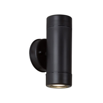Eurolux Up Down Outdoor Wall Light Black
