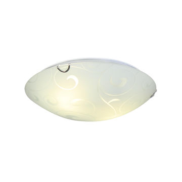 ceiling light floral design  white