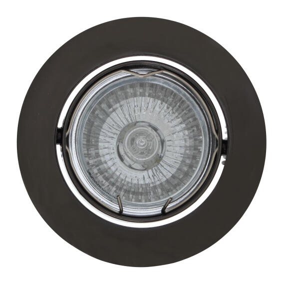 downlight tilt curved rim  83mm gun metal