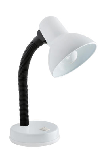STUDENT DESK LAMP WHITE