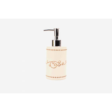 Soap dispenser ceramic SENSEA Emmy white