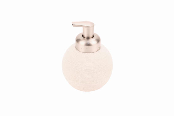 Soap dispenser ceramic SENSEA Bubble white