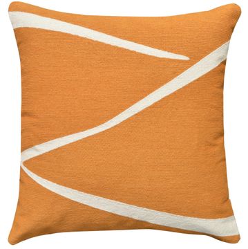 Inspire  curuma solemio cushion orange 45x45cm