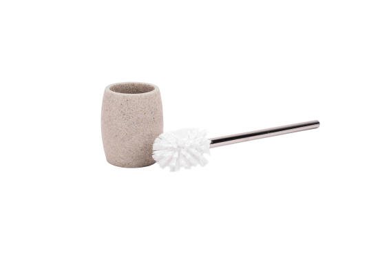 Sensea Sand Polyresin Toilet Brush Sand Natural 