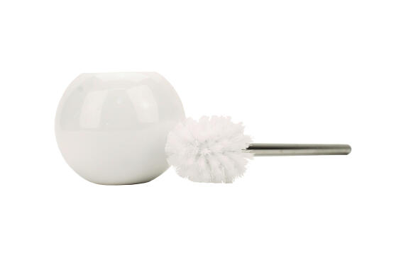 Toilet brush ceramic SENSEA bubble white