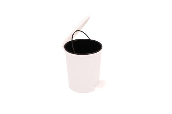 Dustbin Plastic SENSEA Gnomo white 3l