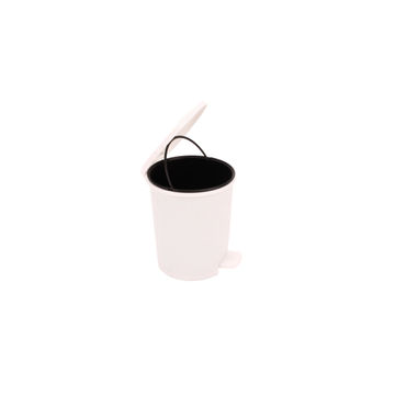 Dustbin Plastic SENSEA Gnomo white 3l
