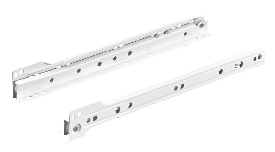 Roller runner part extention white 300mm/12kg hettich