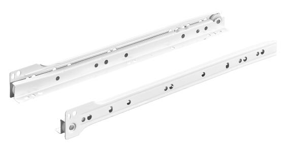 Roller runner part ext. 350mm/12kg wht hettich