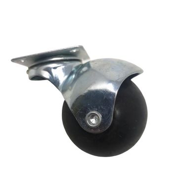 Castor wheel rubber ball DCH ball bearing 50mm
