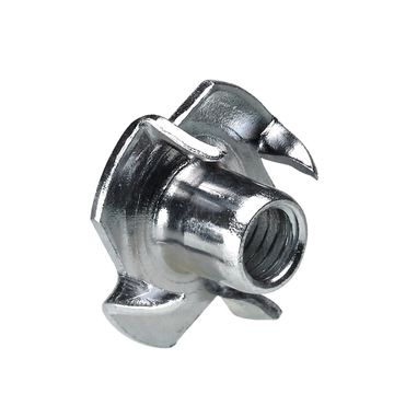 Dowel nut with thread zinc-plated M6/8mm hettich