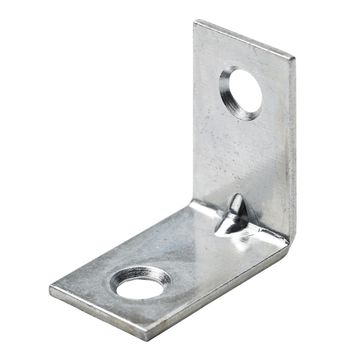 Chair angle zinc-plated 25x25mm hettich