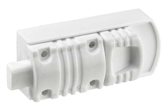 Furniture bolt white 79x34mm hettich