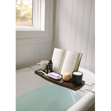 Umbra  Aquala Bath Caddy Walnut W69cmxD23cmxH3cm