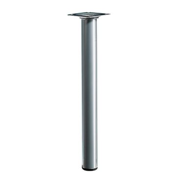 Furniture leg aluminium look hettich