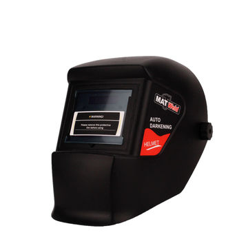 Helmet MATWELD auto dark adj shiney blk