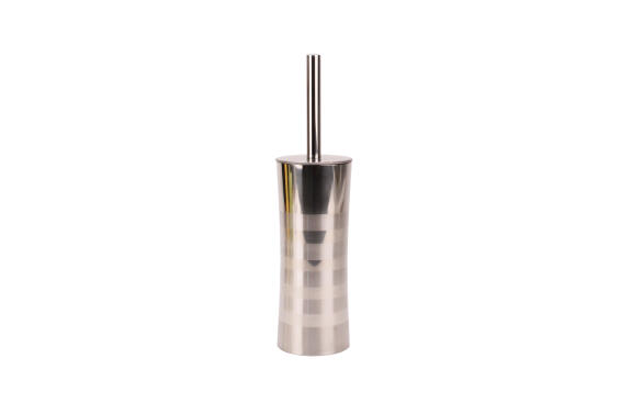 Toilet Brush Holder SENSEA Urban stainless steel Stripe Matt Finish