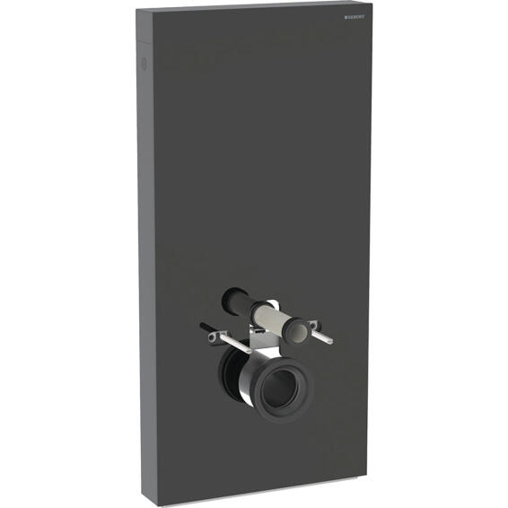 Geberit Monolith Module Glass For Wall Hung Black