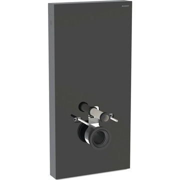 Geberit Monolith Module Glass For Wall Hung Black