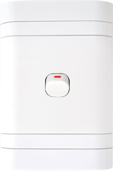 Switch LESCO pipelli 1 lever 2 way 2x4 white