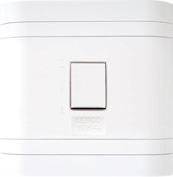 Stove Isolator LESCO pipelli 50A 4x4 white