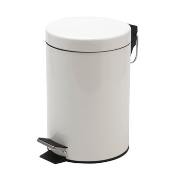 Dustbin SENSEA happy white 3l