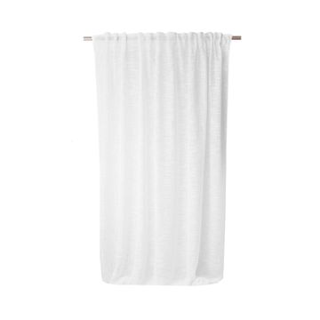 Inspire sheer net curtain amina white dual heading tape (gtht) 140 x 280 cm