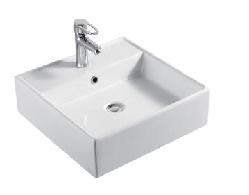 Counter basin ceramic EDGE 46X46X14CM