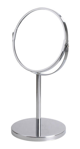Double sided magnifying cosmetic mirror 
