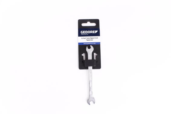 Double open end spanner GEDORE 8X9mm