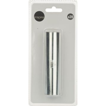 Inspire 1pc curtain pole joint d28 zinc