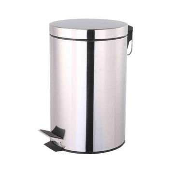 Dustbin chrome SENSEA urban 12l