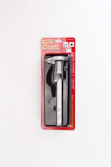 Digital vernier TORKCRAFT 4 key stainless steel 150mm
