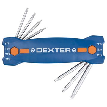 DEXTER Temper Torx Keys 7PCS