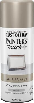 Spray paint RUST-OLEUM Painter touch soft gold 312G