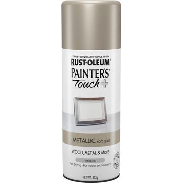 Spray paint RUST-OLEUM Painter touch soft gold 312G