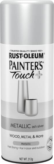 Spray paint RUST-OLEUM Painter touch ash silver 312G