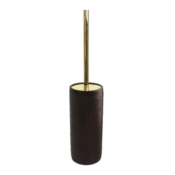 Polyresin Textured Toilet Brush Black 